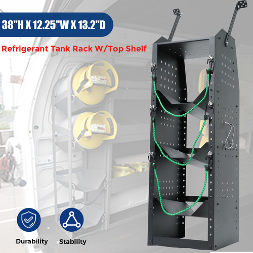 Freon tank holder rack - freon,