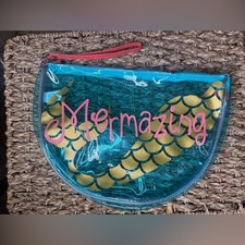 Blue Mermaid Bathing Suit Bag