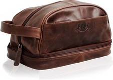 Borsa Toiletry Vera Pelle