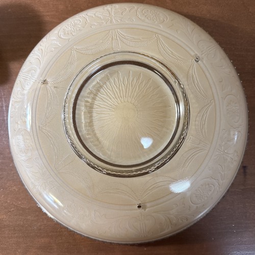 Plafoniera vintage vetro - plafoniera, 15"