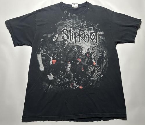 Shirt slipknot vintage hanes - t-shirt,