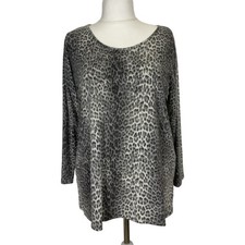 Maglia leopardata animalier