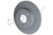 2 dischi freno Topran rivestiti 208 310 per Vauxhall P10 Opel Zafira Astra Caravan