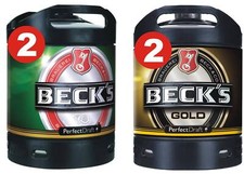 2 X BECK'S PILS + 2 X BECK'S