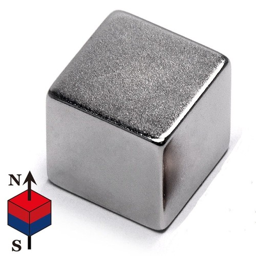 Magnete cubo neodimio - cubo, al