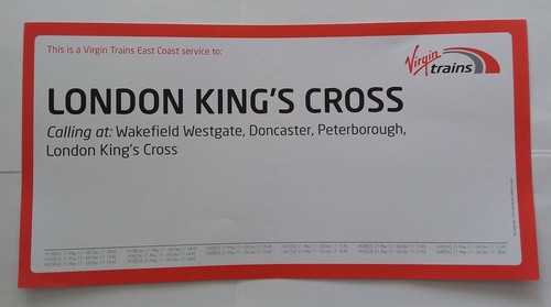 Virgin trains east coast - trains,