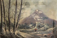 1998 Grande dipinto ad olio