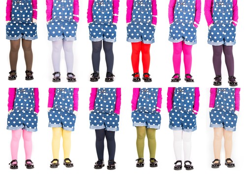 Collant bambina tinta - , unita