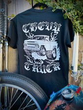Camicia nera CHEVY TRUCK hot