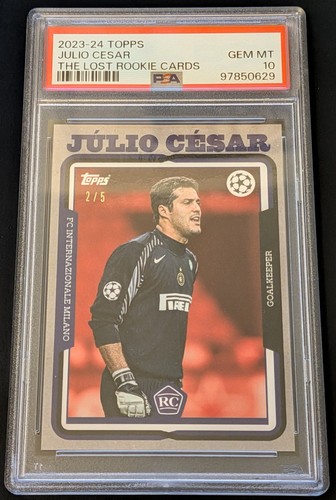 Carte julio cesar red topps - carte,