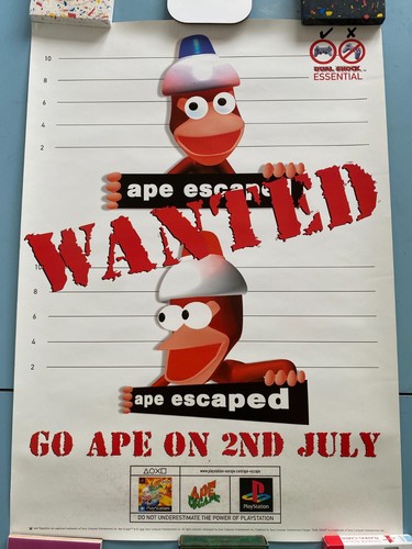 Ape escape poster - -,