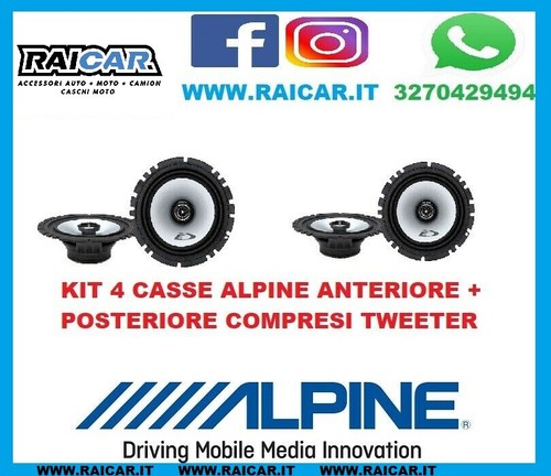 Kit casse auto alpine - kit,