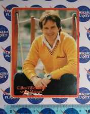 ADESIVO STICKER VINTAGE AUTOCOLLANT AUTO TUNING MATRAS G. VILLENEUVE 