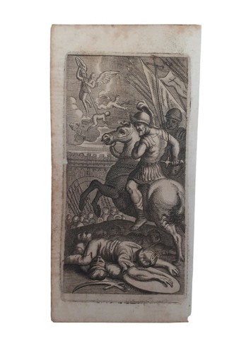 Antica stampa libro 600 - antica,