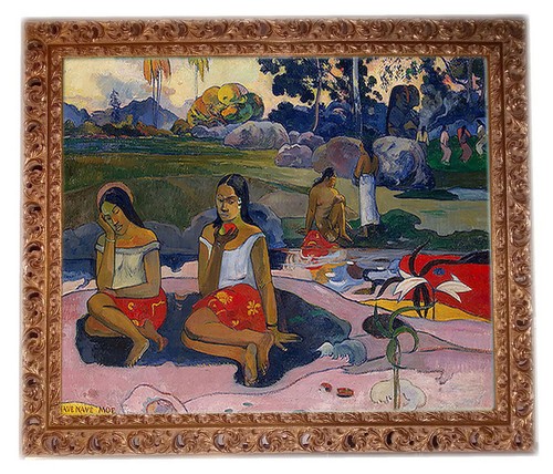 Gauguin stampa tela - stampa, su