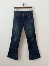 Stivaletto/denim svasato al