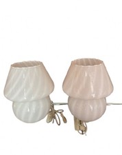 Abat-jour murano twirl Anni 70