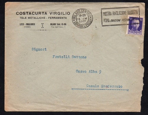Busta commerciale viag 1934 - busta,