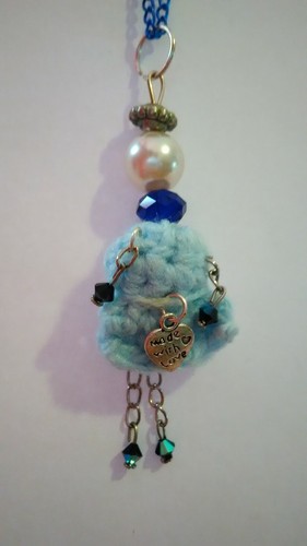 Collana bambolina handmade - collana,