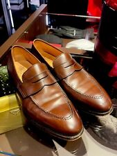 Crocket & Jones SYDNEY  Dark Brown Size 41.5 - 7.5. Anno 2017. Indossate 3 Volte