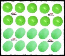 PERLINE MORBIDE FLUORESCENTI SURFCASTING PALAMITO PALLINE FLUO PESCA SALVANODO