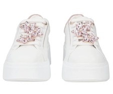 SNEAKER BIANCA C/DETTAGLI E