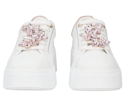 Sneaker bianca dettagli - c/dettagli, e