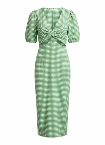 Abito midi zara verde - abito,
