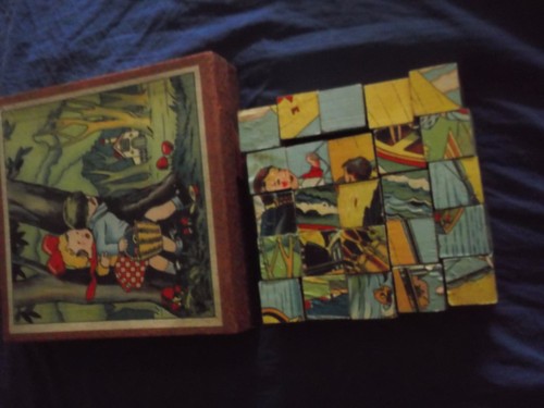 Puzzle cubi per bimbi anni - puzzle, a