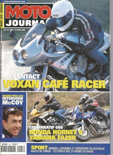 Moto journal 1421 voxan - journal, n°1421
