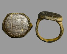 Anello sigillo ellenistico in