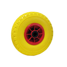 Ruota gialla antiforatura pu
