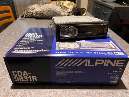Autoradio mp3 alpine - cd/mp3,