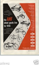 1956 CARTA PUBBLICITARIA AMF