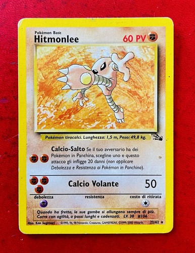 Lotto carte pokemon hitmonlee - lotto,