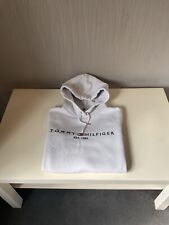Felpa donna Tommy Hilfiger originale con cappuccio, taglia S 6/8, ottime condizioni 