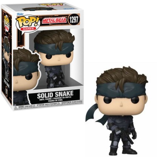 Funko pop solid snake - solid,