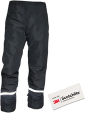 Pantaloni Da Pioggia Riflettenti - Pantaloni Da Trekking Impermeabili, Antivento