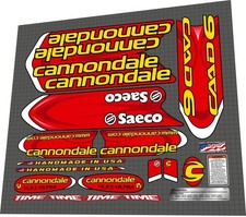 SET DECALCOMANIE Cannondale