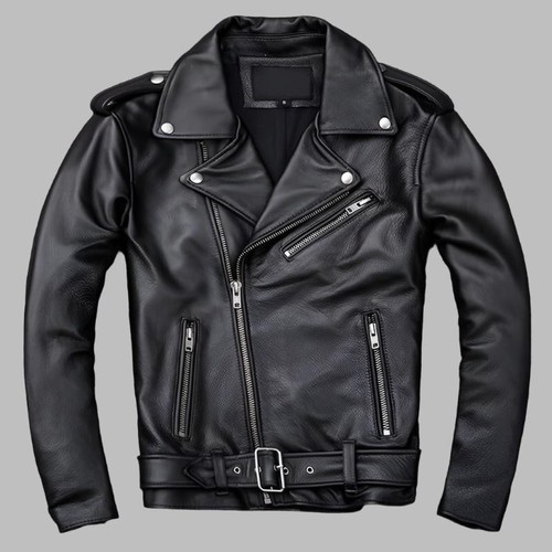 Giacca motociclista uomo nera - motociclista,