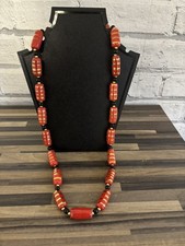 COLLANA VINTAGE CERAMICA DI