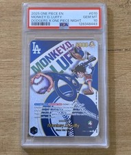 PSA GEM MINT 10 DODGERS X ONE