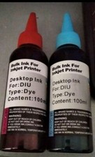 Ricarica inchiostri KIT 2 da 100ml stampanti Brother Canon Epson HP