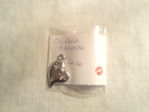 Ciondolo argento forma di - in,