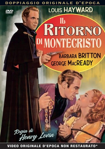 Dvd ritorno di - di, montecristo