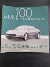 MASERATI COUPE' CAMBIOCORSA Rare booklet 30 PAGES - italian edition