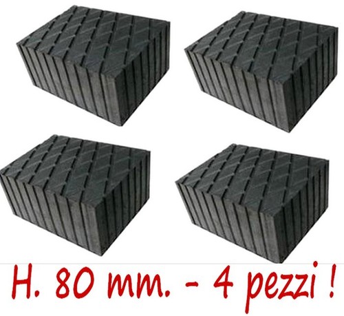 Set pezzi spessori - gomma, per