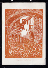 Cartolina Grignasco Via
