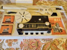 Bellissimo proiettore super 8 anni '70 funzionante con schermo e film di Zorro