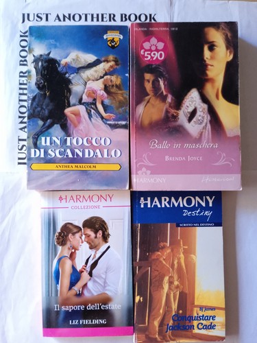 Lotto 4 libri - c:, harmony